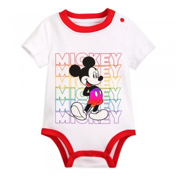 Shopdisney Enterizo 100 Algodon Manga Corta Para Bebes De 9 A 12 Meses