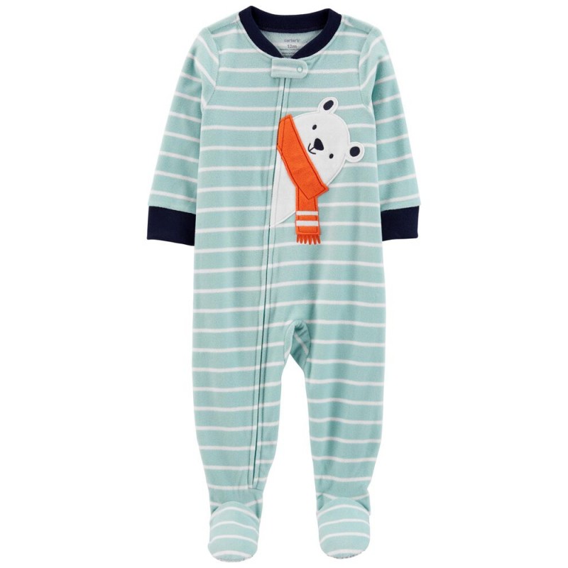 Velo tifón Mucho Carter's Lima Pijama 100% poliéster para bebé niño de 9 a 12 meses