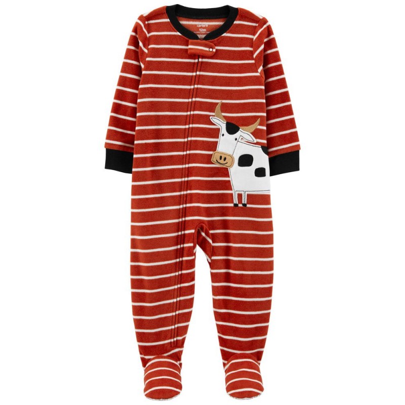 Hobart Vendedor río Carter's Lima Pijama de vaca poliéster para bebé niño de 9 a 12 meses