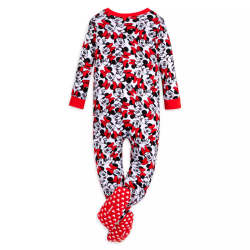 ShopDisney Pijama Enterizo de Minnie Mouse Manga Larga para Bebé Niña de 18 a 24 Meses